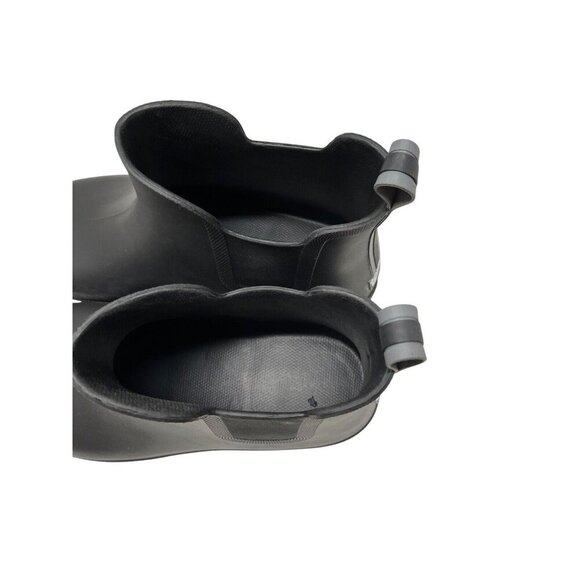 NEW Totes Men's 12 Black Chelsea Ankle Rain Boots with Everywear Technology - Picture 7 of 13